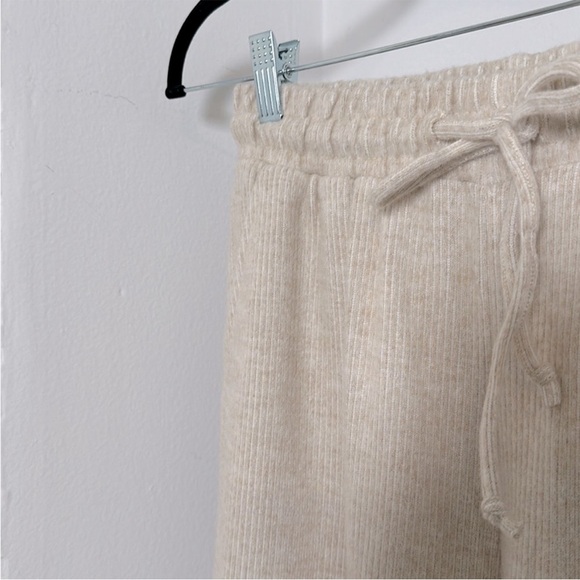 NWT Wide Leg Sweater Pants | Oatmilk - Picture 3 of 3